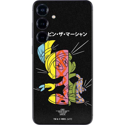Looney Tunes Marvin the Martian Sliced Juxtapose Galaxy S25 Skin